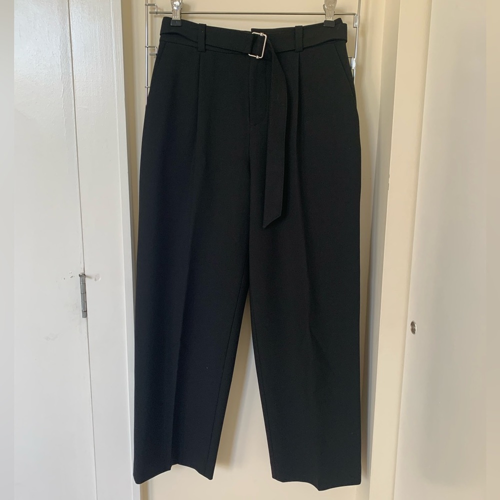 Black Belted Club Monaco Trouser